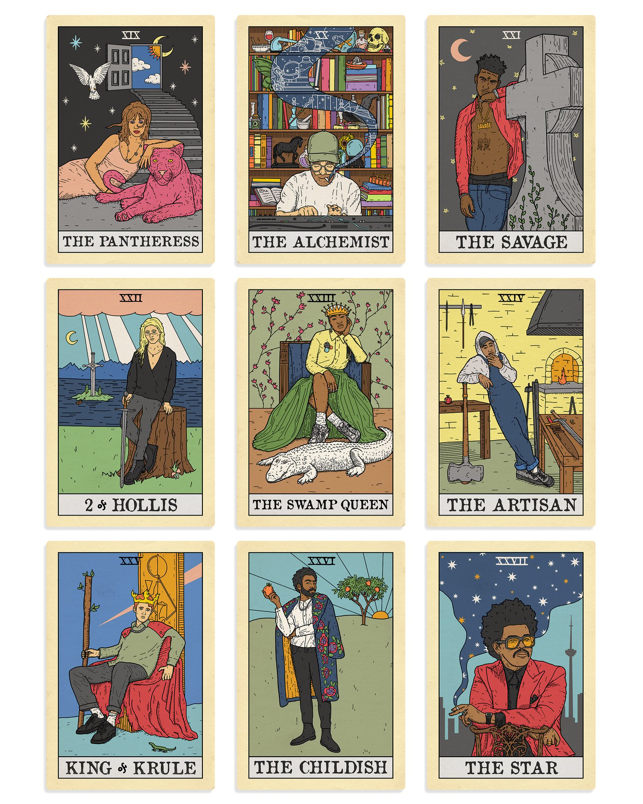 TAЯOT CARDS | Riki Prosper